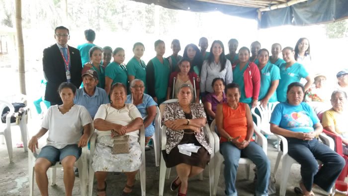 VISITA A LA COMUNIDAD DE MARCELINO MARIDUEÑA Y FIRME DE CONVENIOS