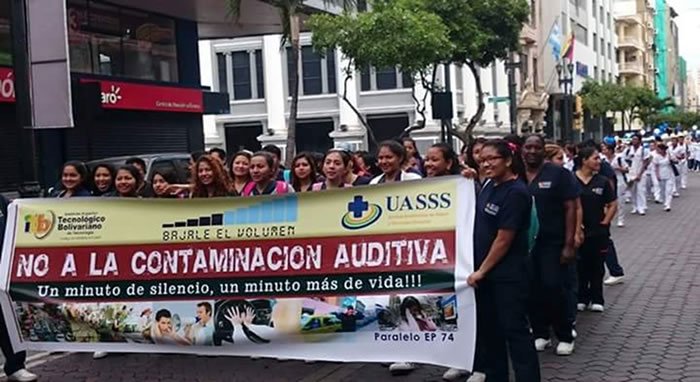 CAMINATA - CONTRA LA CONTAMINACIÓN ACÚSTICA AMBIENTAL Y DROGAS TÓXICAS