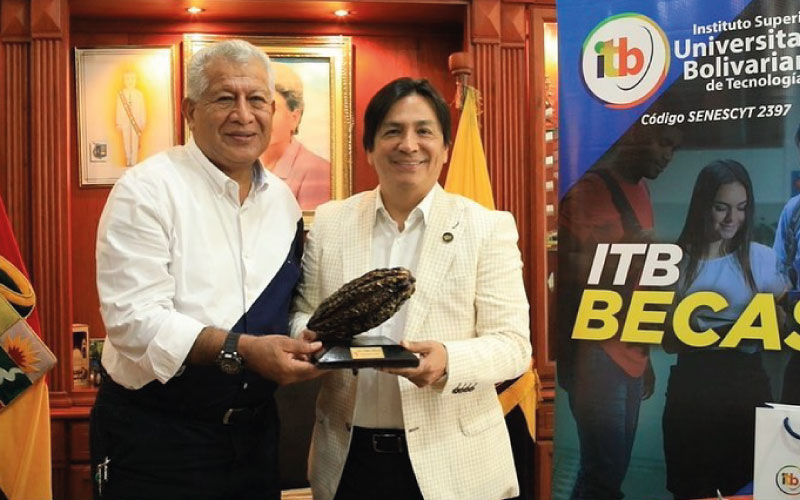 ITB firma convenio con el Municipio de El Guabo Con la misión de brindar una educación de calidad y con compromiso social