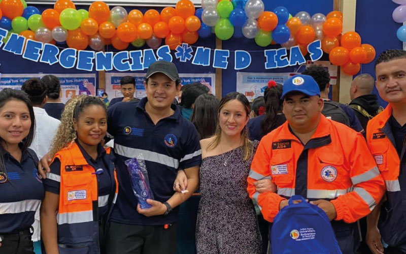 La Facultad de Salud y Servicios Sociales llevó a cabo la 1era Casa Abierta del Lavado de Manos donde participaron los estudiantes de las diferentes