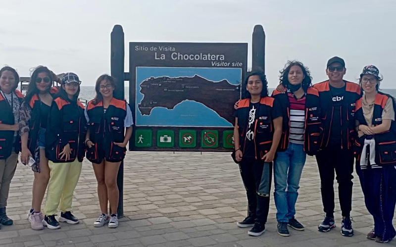 Estudiantes de la carrera de turismo visitan varios lugares de la costa