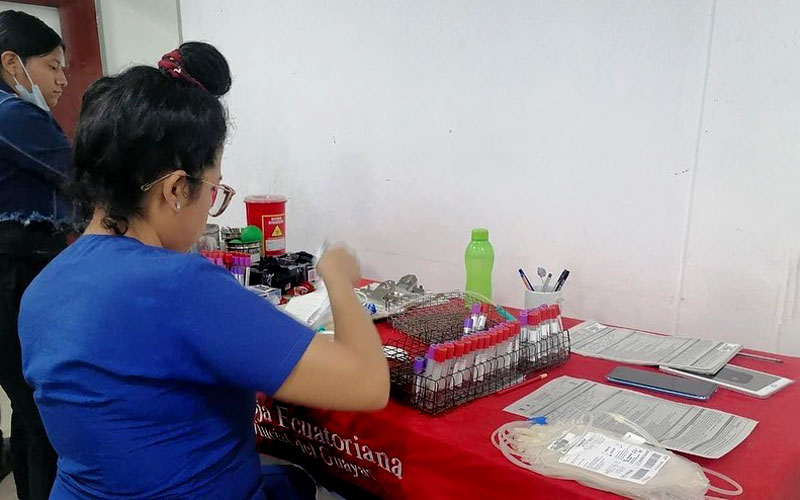 Estudiantes de ITB se unen a la campaña de Donación de Sangre