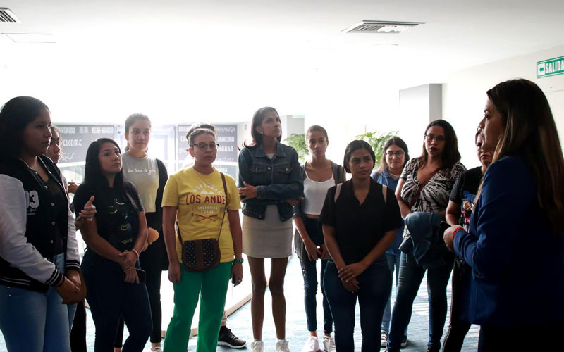 Estudiantes de turismo visitan el Tryp by Wyndham de Guayaquil