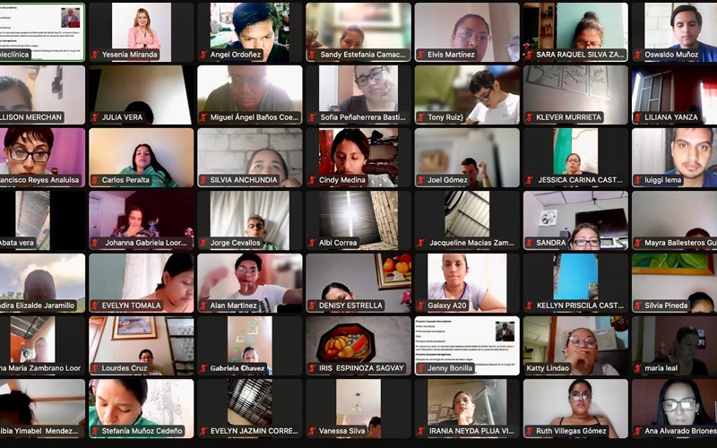 Teleclínica para tecnólogos universitarios de podología y gerontología fue un éxito rotundo