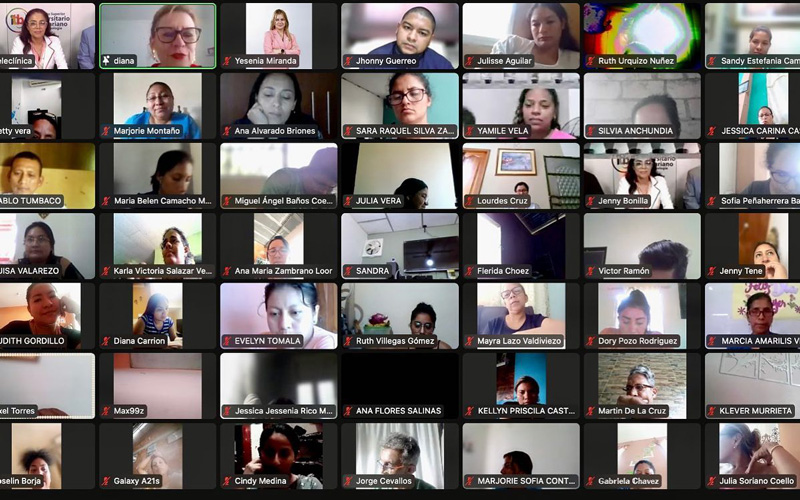 Teleclínica para tecnólogos universitarios de podología y gerontología fue un éxito rotundo