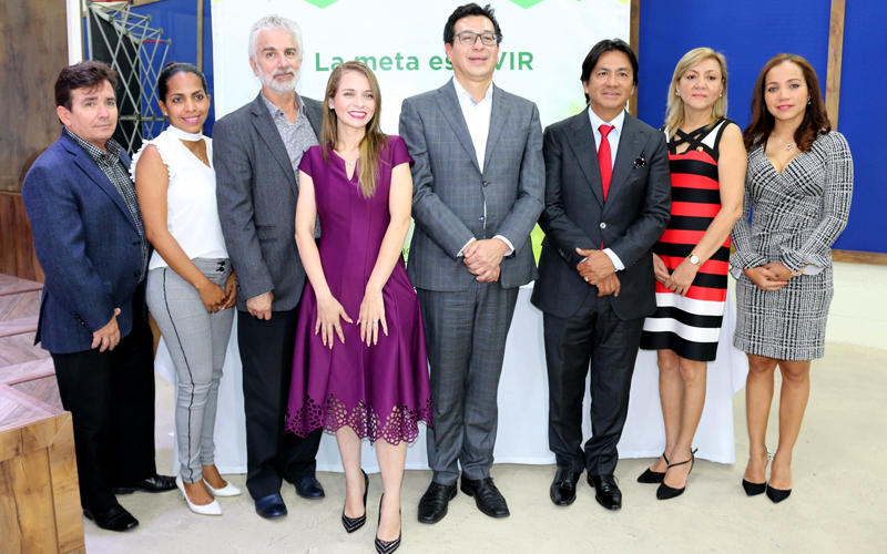 En el auditorio TERESA BENITES del campus atarazana se realizó el evento: "La meta es vivir"