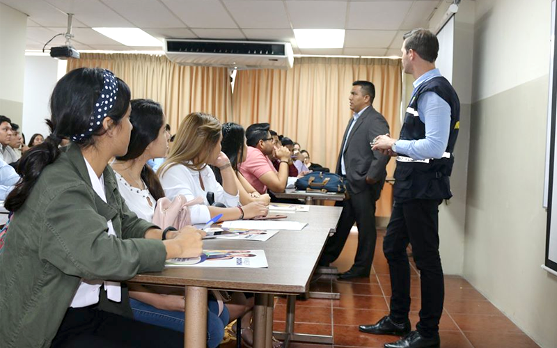 Estudiantes inician sus prácticas pre-profesionales
