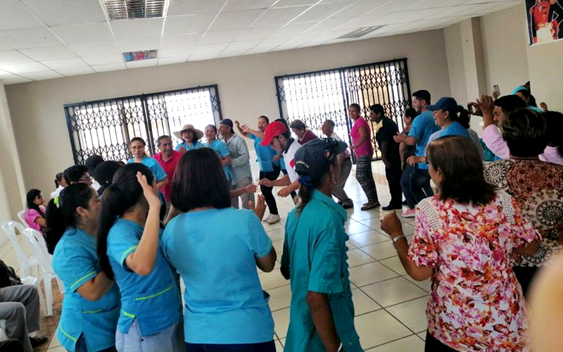 Nuestros estudiantes de la carrera Tecnología Superior en Atención Integral a Adultos Mayores