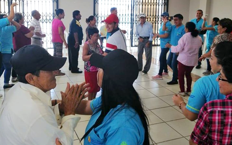 Nuestros estudiantes de la carrera Tecnología Superior en Atención Integral a Adultos Mayores