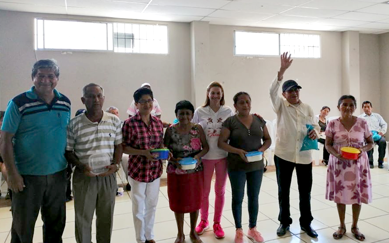 Nuestros estudiantes de la carrera Tecnología Superior en Atención Integral a Adultos Mayores