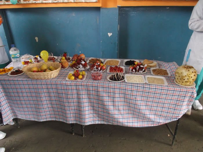 FERIA DE NUTRICIÓN EN LA UNIDAD EDUCATIVA - ÁNGEL DUARTE GUARNIZO