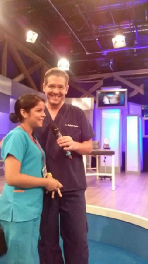 ITB INVITADO A LAS GRABACIONES DEL PROGRAMA, LOS DOCTORES, DE ECUAVISA