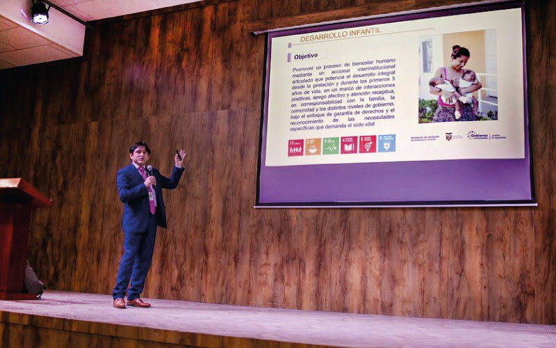 La sede de Atarazana fue lugar de capacitación para educadoras familiares El Ministerio de Inclusión Económica y Social