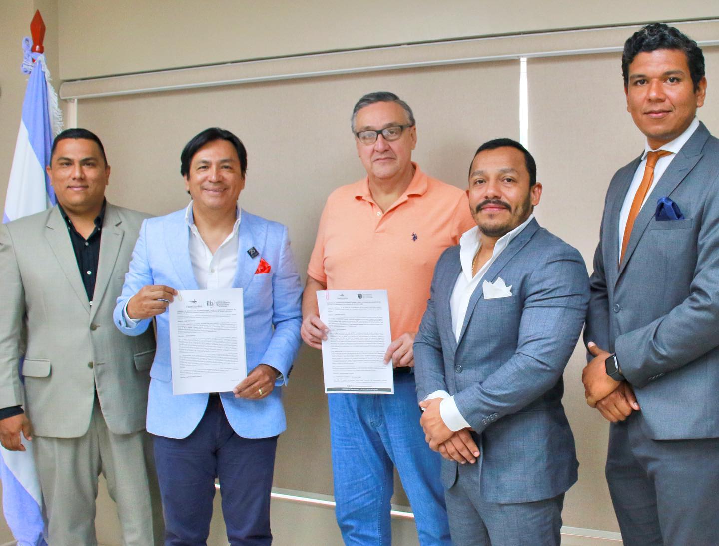 ITB firmó convenio con la Federación Deportiva del Guayas