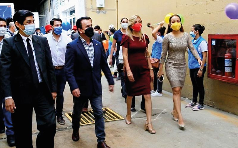 Visita del Ministro de Inclusión Económica y Social (MIES)