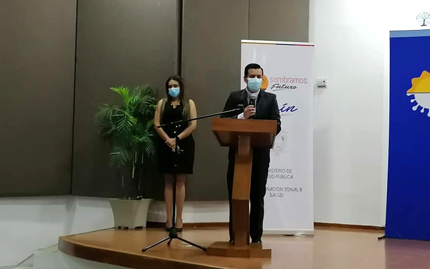 Este sábado 22 de mayo el ministerio de Salud Pública otorgó un reconocimiento al ITB