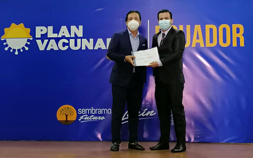 Este sábado 22 de mayo el ministerio de Salud Pública otorgó un reconocimiento al ITB