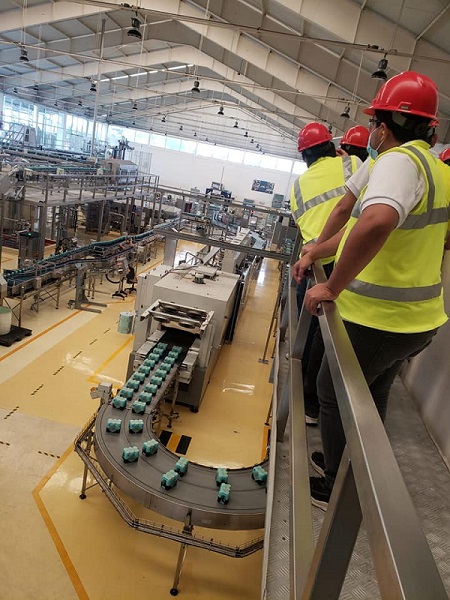 El 17 de Septiembre, estudiantes de la Escuela de Gastronomía del ITB realizan visita de campo a la Cervecería Nacional