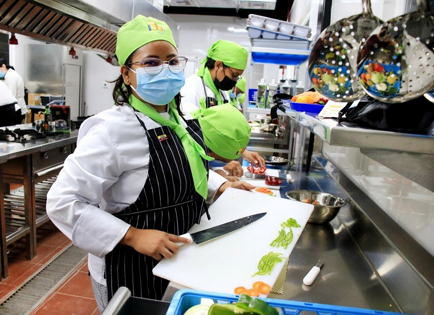 Estudiantes de Gastronomia