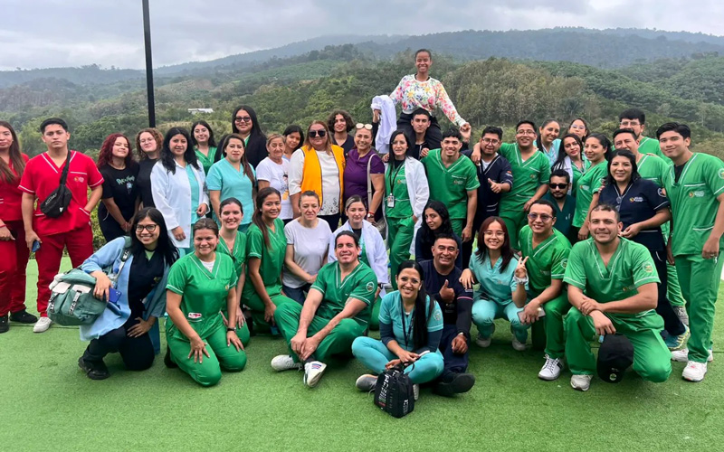 Estudiantes de Optometría realizan campañas visuales en varios puntos de la ciudad