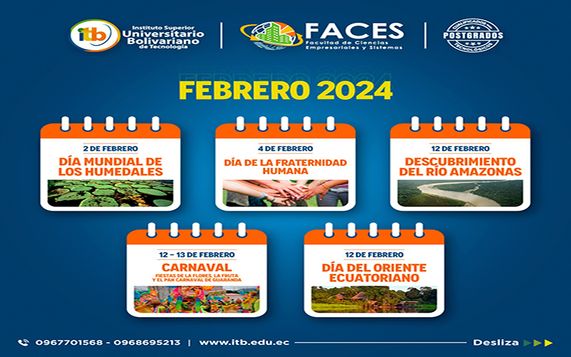  ¡Explora las efemérides que conmemoramos este mes de febrero