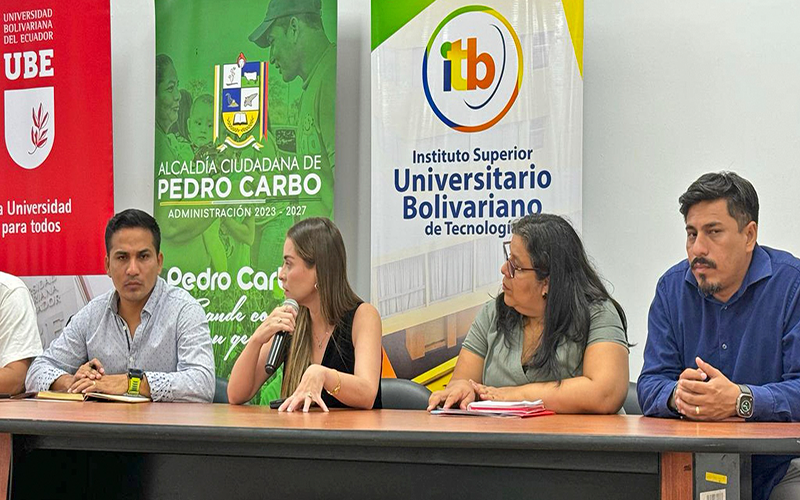Conduce Ecuador - ITB y Alcaldía de Pedro Carbo se reúnen para alianza estratégica 