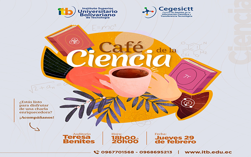 ¡Te invitamos al Café de la Ciencia del ITB! 