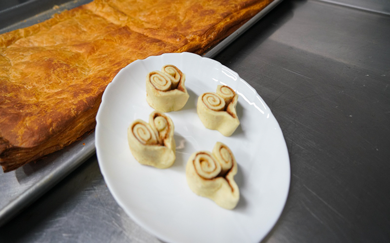 Estudiantes de Gastronomía participan en Taller de Masa de Hojaldre