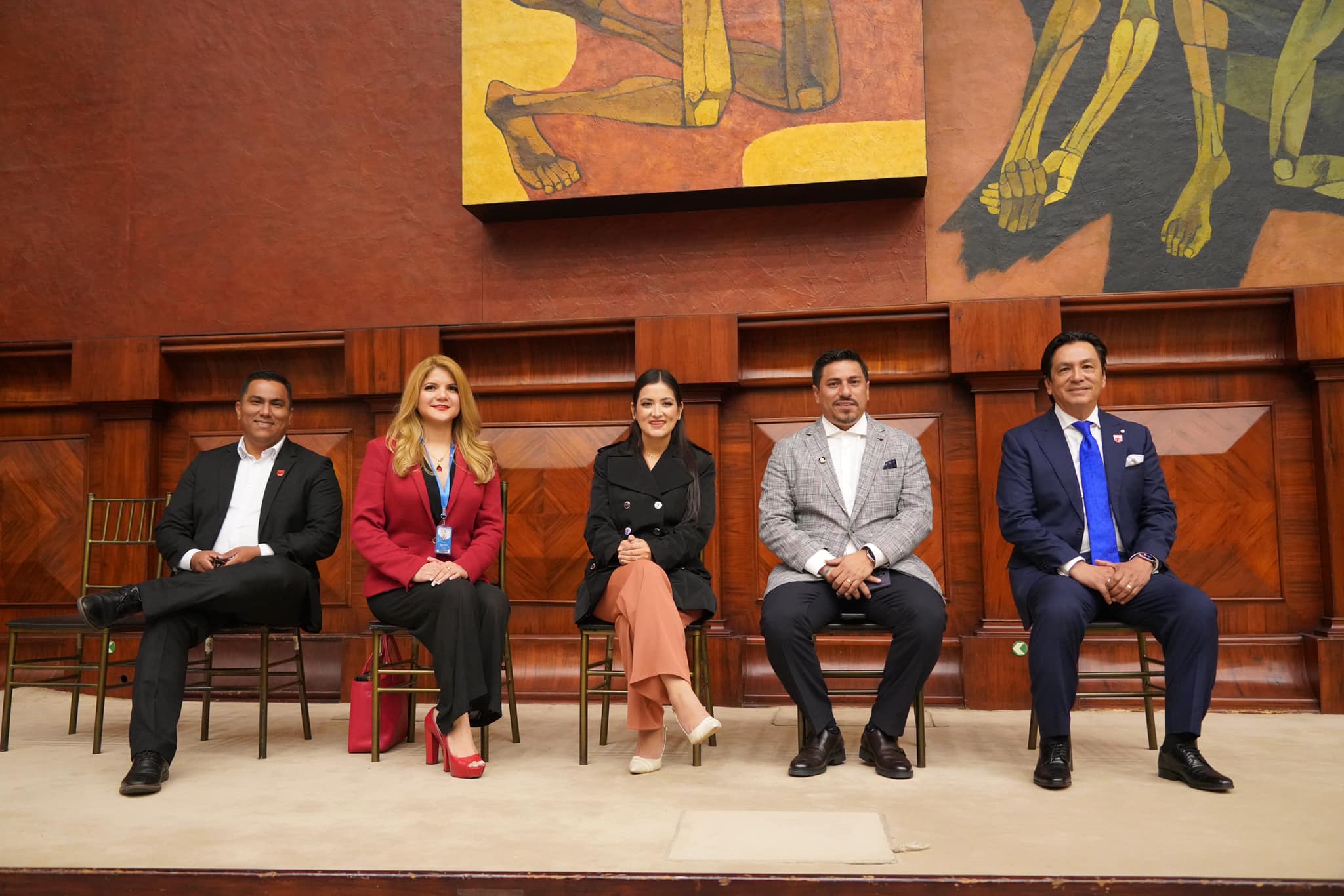 Simulación en la Asamblea Nacional