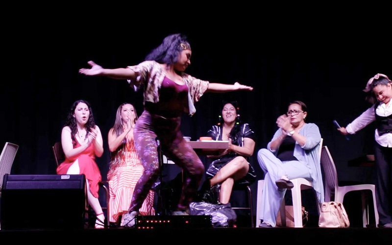  El Centro de Arte y Cultura realiza obra en conmemoración al Día Mundial del Teatro.