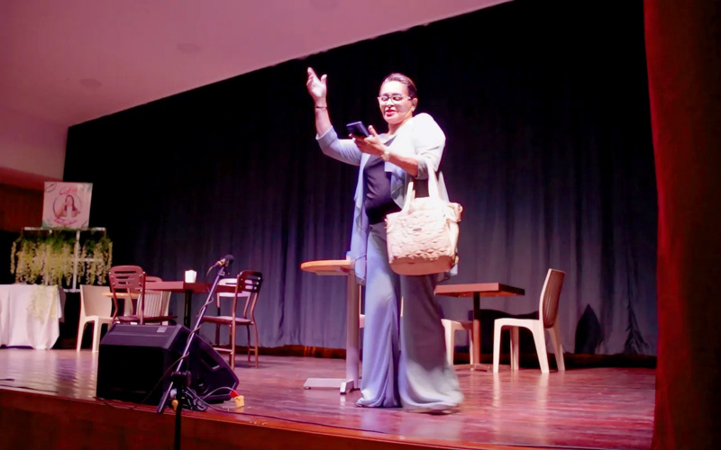  El Centro de Arte y Cultura realiza obra en conmemoración al Día Mundial del Teatro.