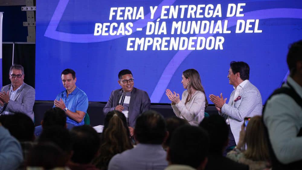 Presidente del Ecuador participó en evento por el Día Mundial del Emprendimiento