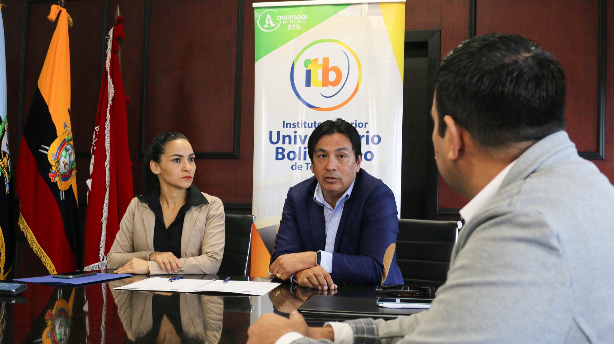 Instituto Superior de Tránsito, Criminalística y Ciencias Forenses suscribe convenio con el ITB.