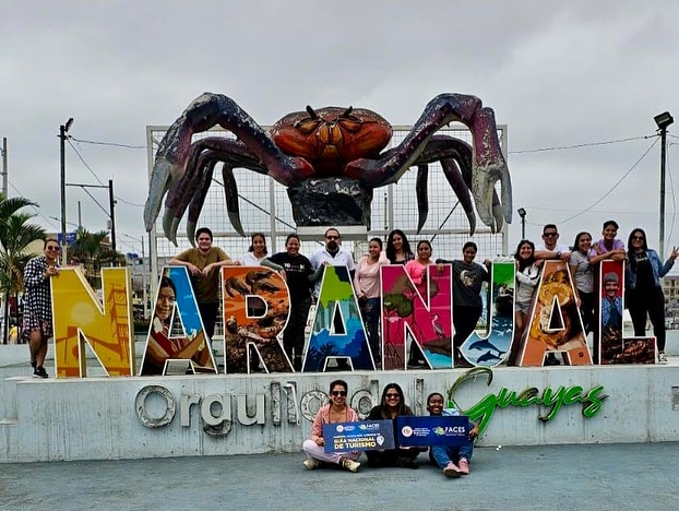 Estudiantes de Turismo visitan Naranjal