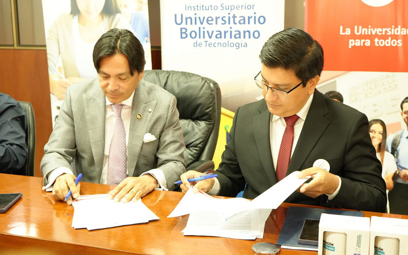 ITB y Buckingham English Center establecen alianza estratégica con la Fundación Larkin Ecuador para potenciar la Seguridad Humana y la Educación.