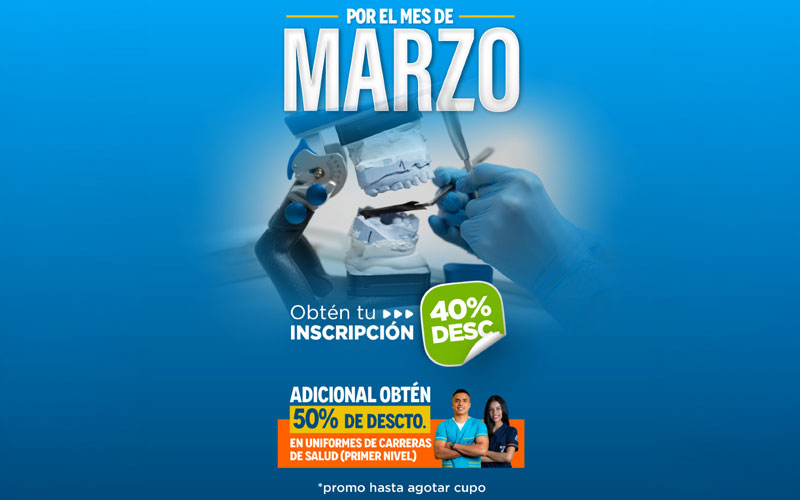 ¡Diseña sonrisas y asegura tu lugar!