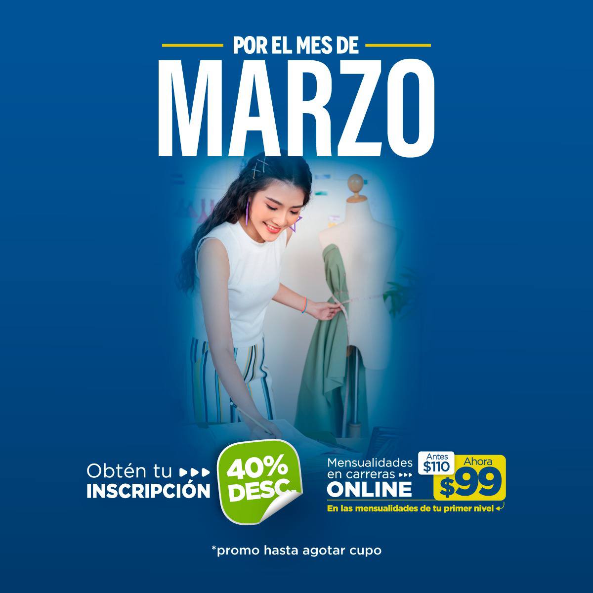 ¡Crea, diseña y lidera en el mundo de la moda!