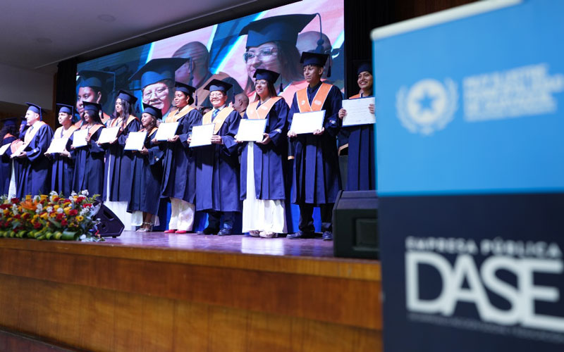 II Jornada de Graduación ITB 2025 destaca el éxito del convenio ITB-DASE que transforma vidas.