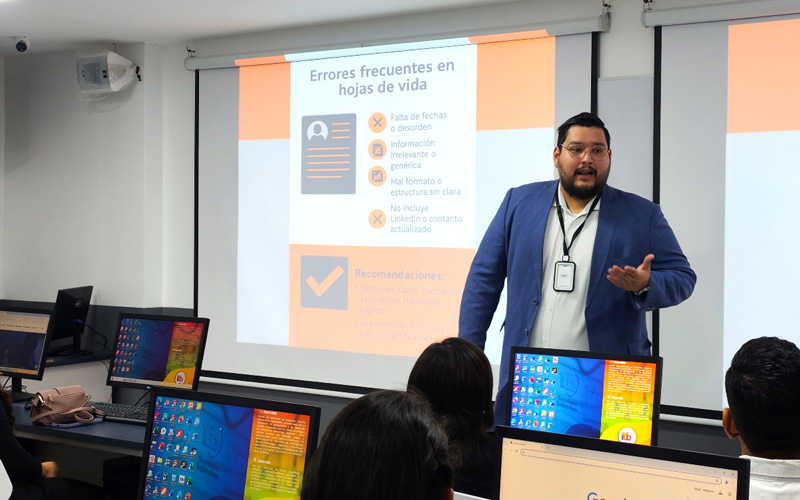 ITB fortalece la empleabilidad de sus graduados con taller especializado