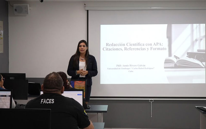 ITB imparte MasterClass para fortalecer la redacción científica con normas APA
