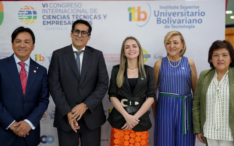 ITB da inicio al VI Congreso Internacional de Ciencias Técnicas y Empresariales. Guayaquil, 29 de agosto de 2025