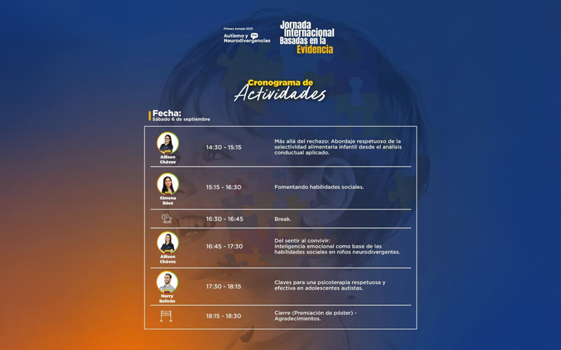 ¡Participa en la Jornada Internacional Basadas en la Evidencia! 