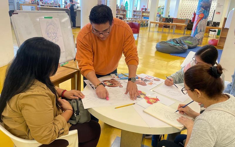 Revive los mejores momentos del taller de Dibujo Chibi – Anime en el ITB