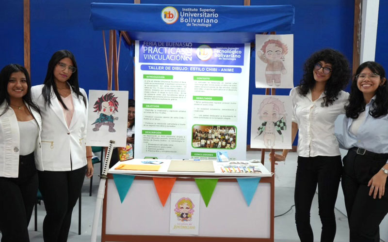 Estudiantes del ITB presentan con éxito proyectos en Feria de Buenas Prácticas Comunitarias