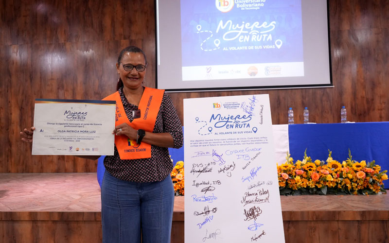  ITB y Tesalia celebran la entrega de becas del Programa Mujeres en Ruta – Proyecto ANA. 