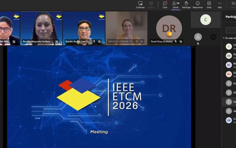 ITB y UBE serán sedes del Ecuador Technical Chapters Meeting – ETCM 2026.