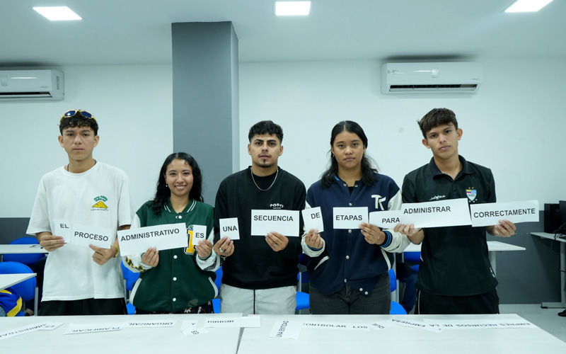 ITB conmemoró el Día Internacional del Estudiante con actividades dinámicas para la carrera de Administración.