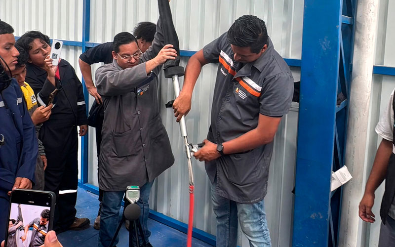 Estudiantes del ITB realizan visita técnica al CRTVM de Pueblo Viejo.