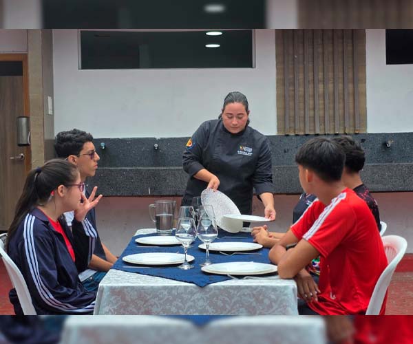 ITB desarrolló taller gastronómico junto a los estudiantes del American School.