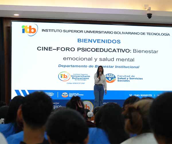  ITB promueve el bienestar emocional con cine–foro psicoeducativo para estudiantes